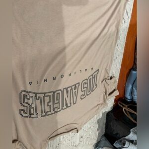 Tan Los Angeles Graphic T-Shirt